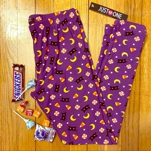 Halloween Leggings Juniors L NWT